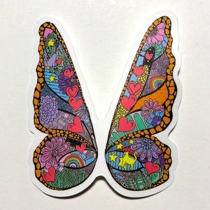 3/$5 of DIFFERENT stickers with this 1 OR make your own bundle-BUTTERFLY artisti